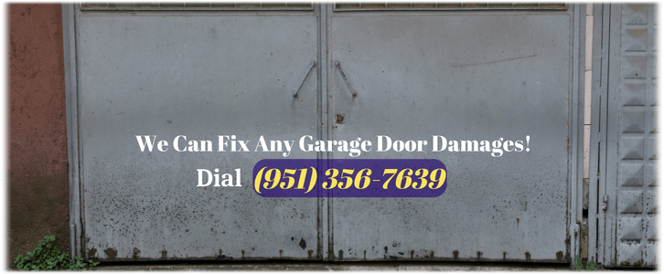 Garage Door Off-Track in Corona, CA